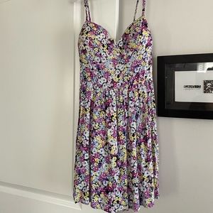 Floral mini dress